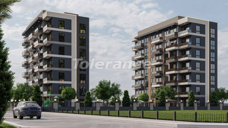 Appartement van de ontwikkelaar in Erdemli, Mersin zwembad - onroerend goed kopen in Turkije - 95613