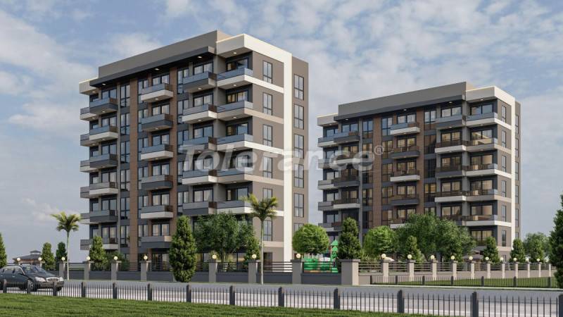 Appartement van de ontwikkelaar in Erdemli, Mersin zwembad - onroerend goed kopen in Turkije - 95628