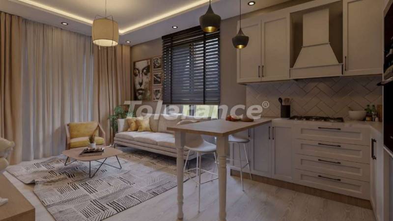 Appartement van de ontwikkelaar in Erdemli, Mersin zwembad - onroerend goed kopen in Turkije - 95651