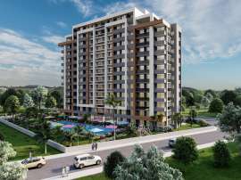 Apartment from the developer in Erdemli, Mersin with pool with installment - buy realty in Turkey - 110044