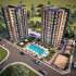 Apartment vom entwickler in Erdemli, Mersin meeresblick pool ratenzahlung - immobilien in der Türkei kaufen - 58412