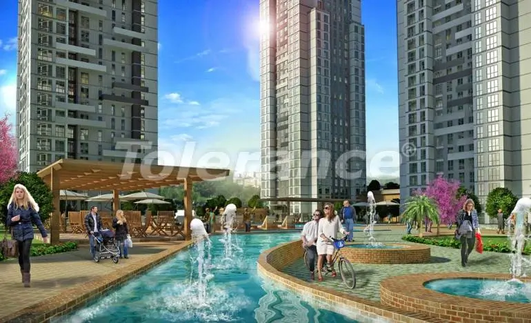 آپارتمان از سازنده که در اسن یورت, استانبول استخر - خرید ملک در ترکیه - 25605