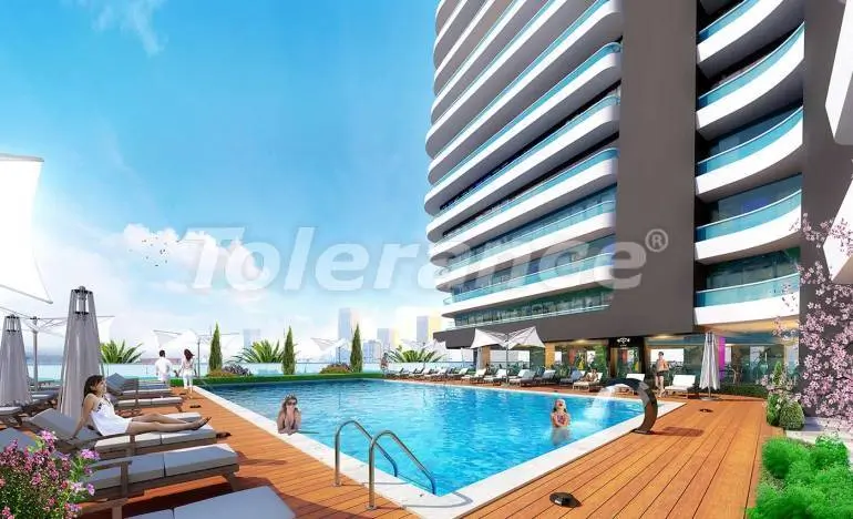 آپارتمان از سازنده که در اسن یورت, استانبول استخر اقساط - خرید ملک در ترکیه - 25666