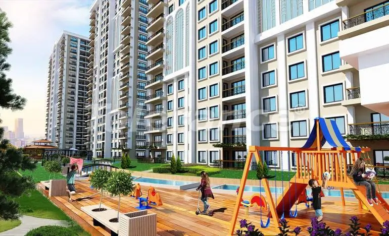 Apartment in Esenyurt, İstanbul pool installment - 25696 Apartment in Esenyurt, İstanbul pool installment - buy realty in Turkey - 25696