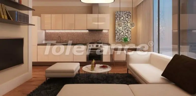 آپارتمان از سازنده که در اسن یورت, استانبول منظره دریا استخر - خرید ملک در ترکیه - 27136