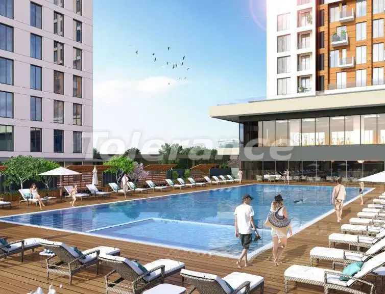 Apartment from the developer in Esenyurt, İstanbul with pool - 31957 Apartment from the developer in Esenyurt, İstanbul with pool - buy realty in Turkey - 31957
