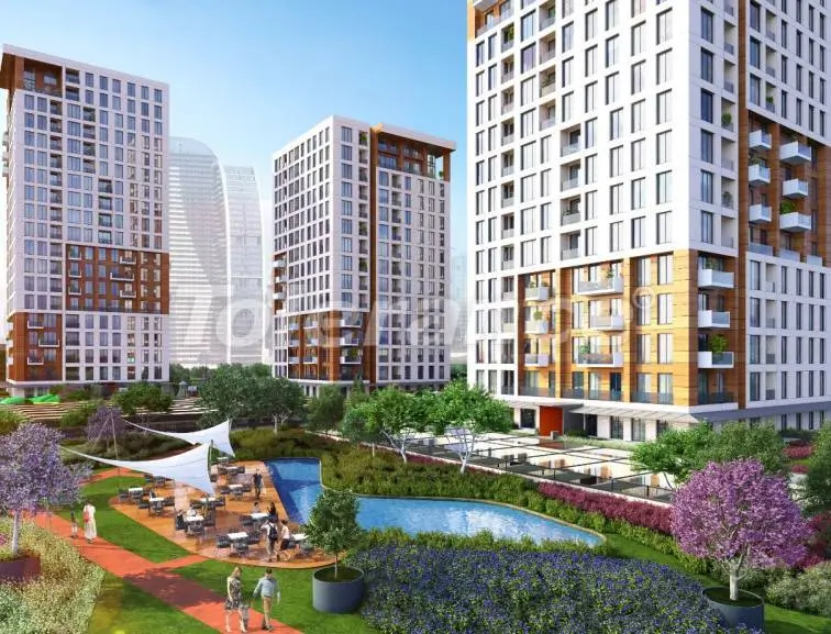 Apartment from the developer in Esenyurt, İstanbul with pool - 31958 Apartment from the developer in Esenyurt, İstanbul with pool - buy realty in Turkey - 31958