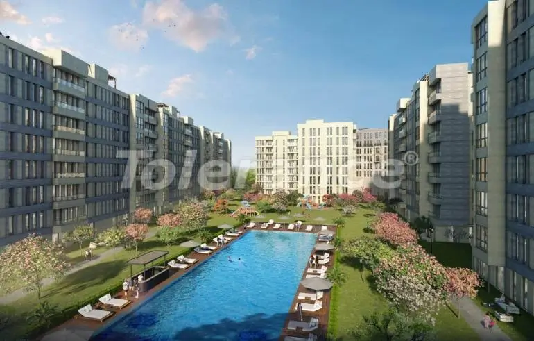 Apartment from the developer in Esenyurt, İstanbul with pool with installment - 32334 Apartment from the developer in Esenyurt, İstanbul with pool with installment - buy realty in Turkey - 32334