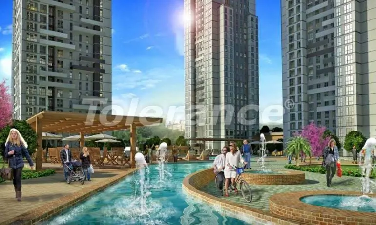 آپارتمان از سازنده که در اسن یورت, استانبول استخر - خرید ملک در ترکیه - 36683