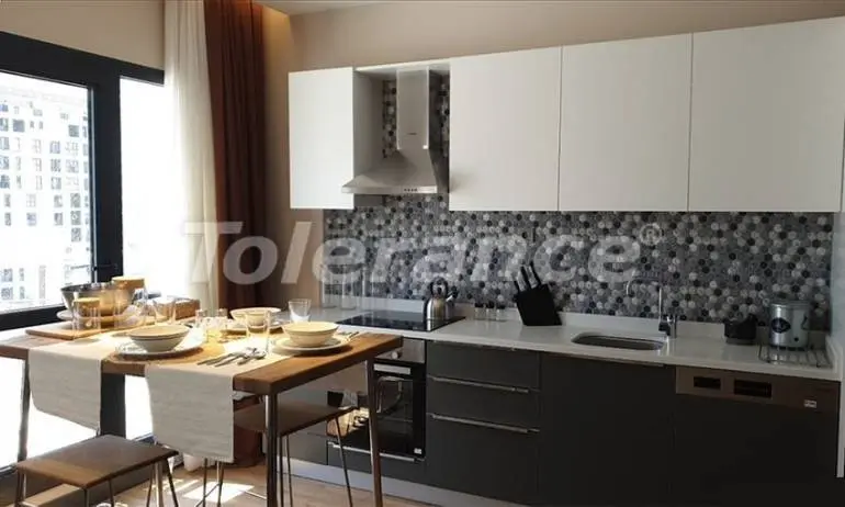 آپارتمان از سازنده که در اسن یورت, استانبول منظره دریا استخر - خرید ملک در ترکیه - 36867