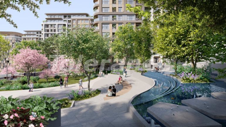 آپارتمان از سازنده که در ایوب سلطان, استانبول استخر - خرید ملک در ترکیه - 132816