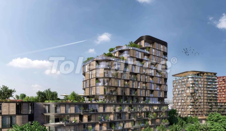 آپارتمان از سازنده که در ایوب سلطان, استانبول استخر - خرید ملک در ترکیه - 132818