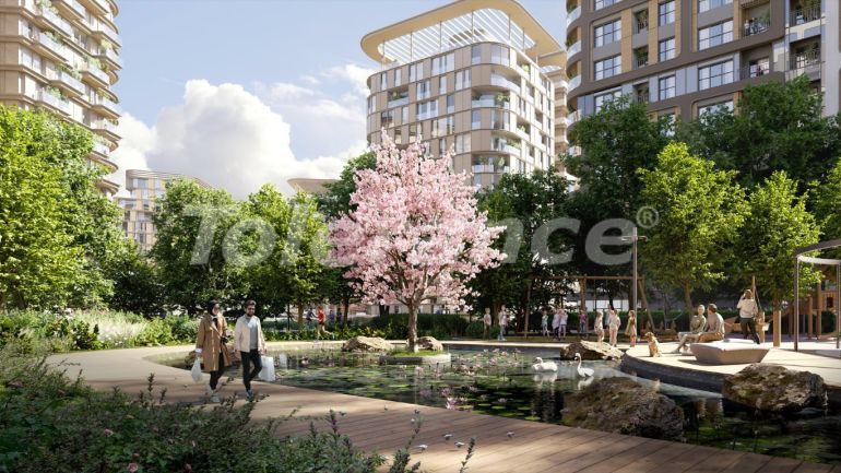 آپارتمان از سازنده که در ایوب سلطان, استانبول استخر - خرید ملک در ترکیه - 132828