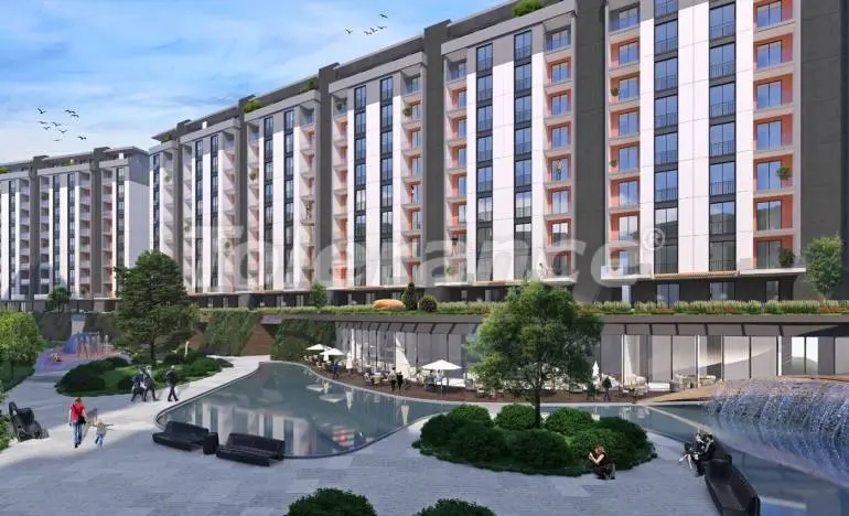 Appartement van de ontwikkelaar in Eyüp Sultan, Istanboel zeezicht zwembad - onroerend goed kopen in Turkije - 26500