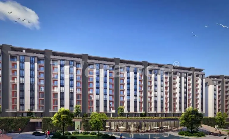 Apartment from the developer in Eyupsultan, İstanbul with sea view with pool - buy realty in Turkey - 26501