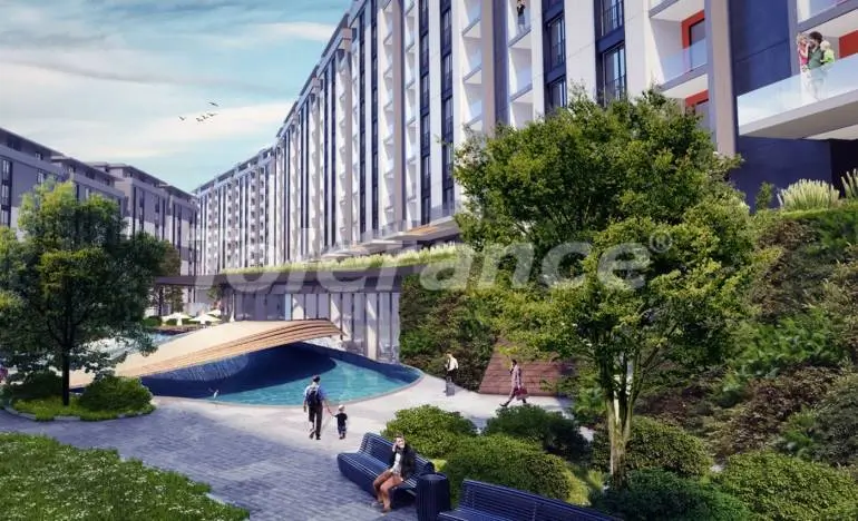 Apartment from the developer in Eyupsultan, İstanbul with sea view with pool - buy realty in Turkey - 26503