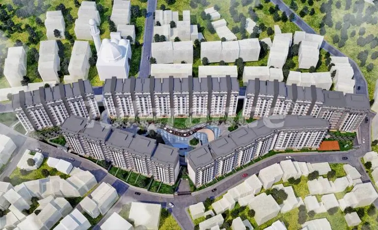 Apartment from the developer in Eyupsultan, İstanbul with sea view with pool - buy realty in Turkey - 26506