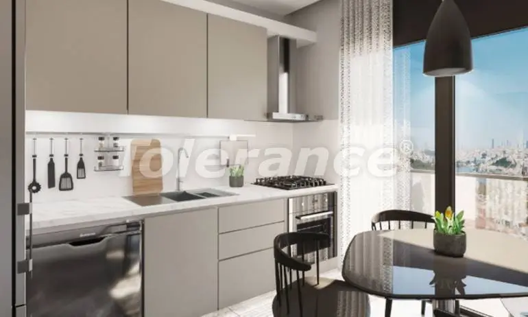 Apartment from the developer in Eyupsultan, İstanbul with sea view with pool - buy realty in Turkey - 37866