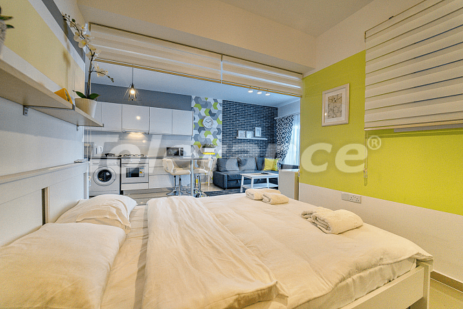 Appartement van de ontwikkelaar in Famagusta, Noord-Cyprus zwembad - onroerend goed kopen in Turkije - 106757