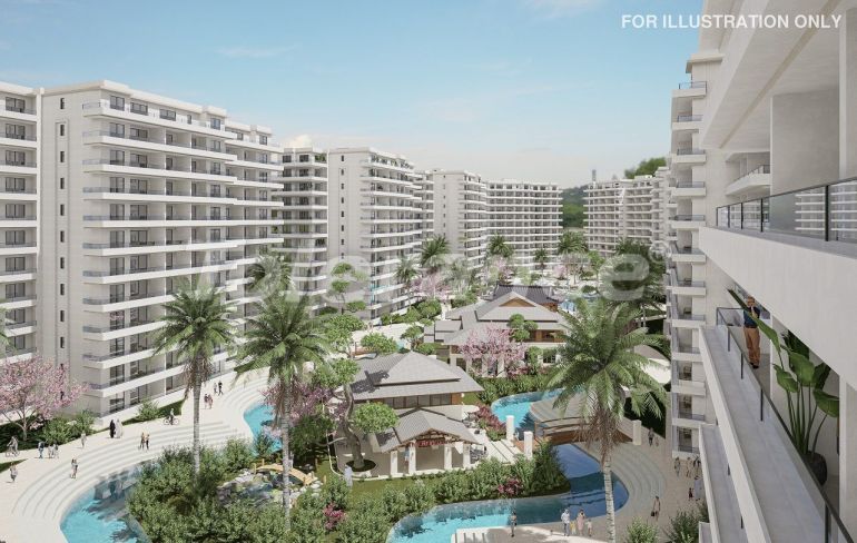Appartement van de ontwikkelaar in Famagusta, Noord-Cyprus zwembad afbetaling - 110618 Appartement van de ontwikkelaar in Famagusta, Noord-Cyprus zwembad afbetaling - onroerend goed kopen in Turkije - 110618