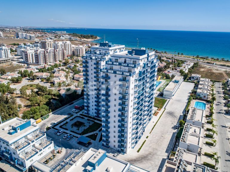 Apartment in Famagusta, Northern Cyprus with sea view with pool with installment - buy realty in Turkey - 71322