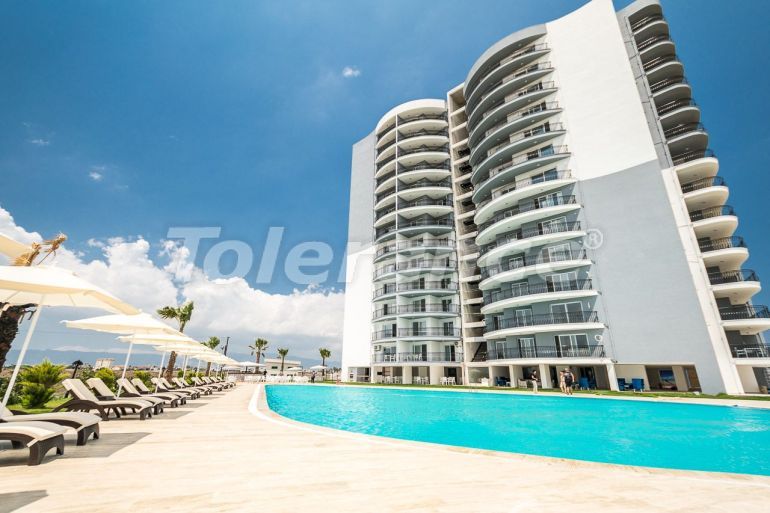 آپارتمان از سازنده که در فاماقوستا, قبرس شمالی منظره دریا استخر - خرید ملک در ترکیه - 71553