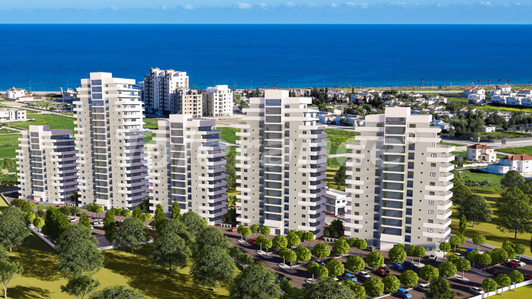 Apartment from the developer in Famagusta, Northern Cyprus with sea view with pool with installment - buy realty in Turkey - 72220