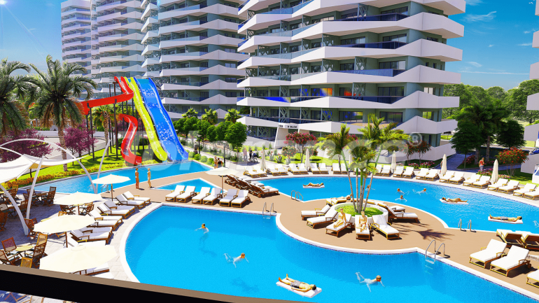 Appartement du développeur еn Famagusta, Chypre du Nord vue sur la mer piscine versement - acheter un bien immobilier en Turquie - 72225