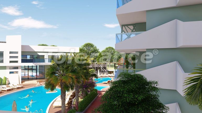 Apartment from the developer in Famagusta, Northern Cyprus with sea view with pool with installment - 72307 Apartment from the developer in Famagusta, Northern Cyprus with sea view with pool with installment - buy realty in Turkey - 72307