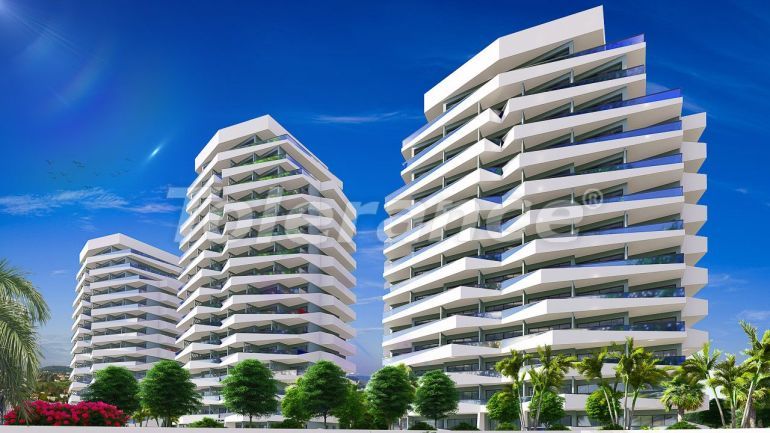 Apartment from the developer in Famagusta, Northern Cyprus with sea view with pool with installment - 72309 Apartment from the developer in Famagusta, Northern Cyprus with sea view with pool with installment - buy realty in Turkey - 72309