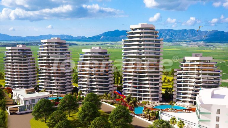 Apartment from the developer in Famagusta, Northern Cyprus with sea view with pool with installment - 72312 Apartment from the developer in Famagusta, Northern Cyprus with sea view with pool with installment - buy realty in Turkey - 72312