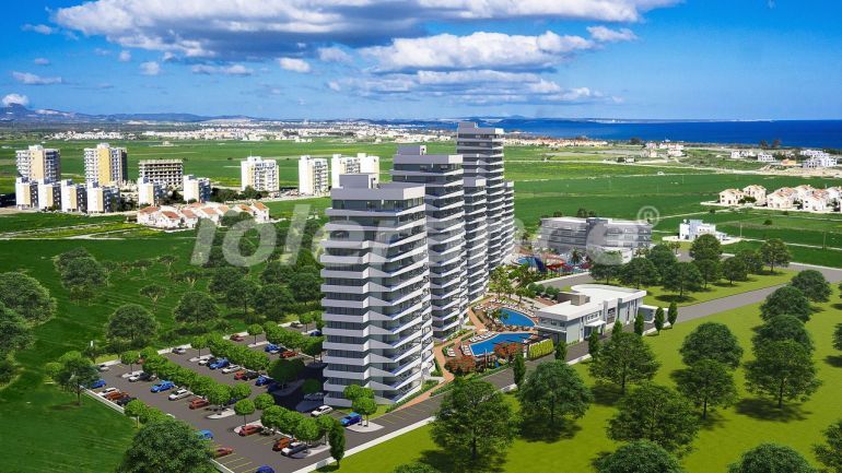 Apartment from the developer in Famagusta, Northern Cyprus with sea view with pool with installment - 72314 Apartment from the developer in Famagusta, Northern Cyprus with sea view with pool with installment - buy realty in Turkey - 72314