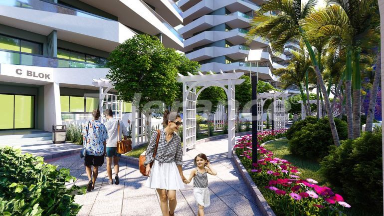Apartment from the developer in Famagusta, Northern Cyprus with sea view with pool with installment - 72317 Apartment from the developer in Famagusta, Northern Cyprus with sea view with pool with installment - buy realty in Turkey - 72317