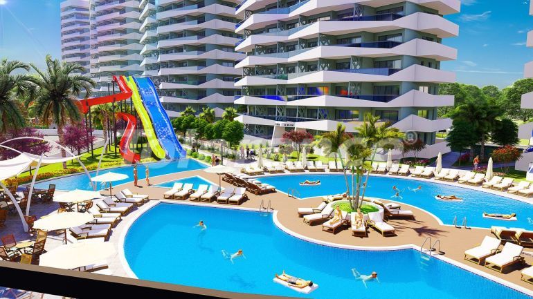 Apartment from the developer in Famagusta, Northern Cyprus with sea view with pool with installment - 72322 Apartment from the developer in Famagusta, Northern Cyprus with sea view with pool with installment - buy realty in Turkey - 72322