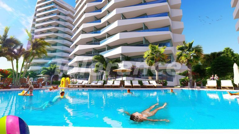 Apartment from the developer in Famagusta, Northern Cyprus with sea view with pool with installment - 72327 Apartment from the developer in Famagusta, Northern Cyprus with sea view with pool with installment - buy realty in Turkey - 72327