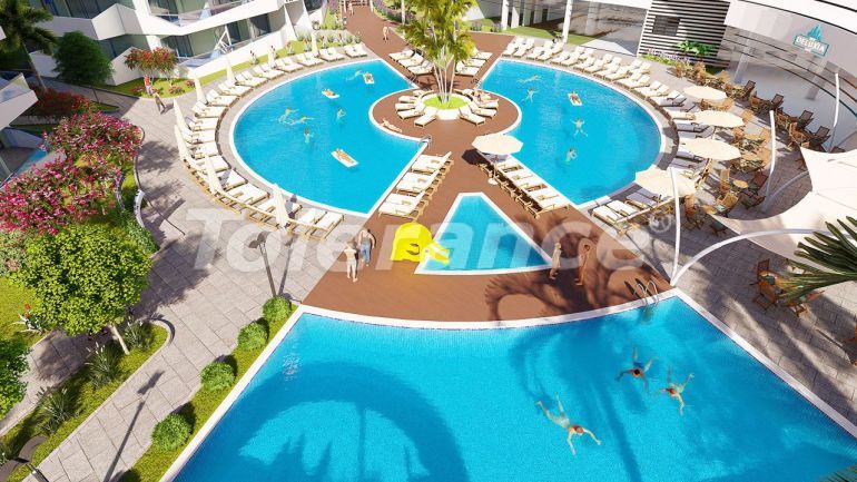 Apartment from the developer in Famagusta, Northern Cyprus with sea view with pool with installment - 72332 Apartment from the developer in Famagusta, Northern Cyprus with sea view with pool with installment - buy realty in Turkey - 72332