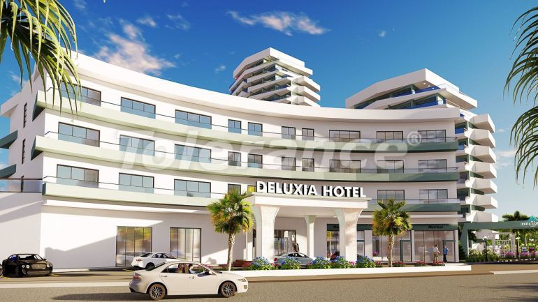Apartment from the developer in Famagusta, Northern Cyprus with sea view with pool with installment - 72337 Apartment from the developer in Famagusta, Northern Cyprus with sea view with pool with installment - buy realty in Turkey - 72337