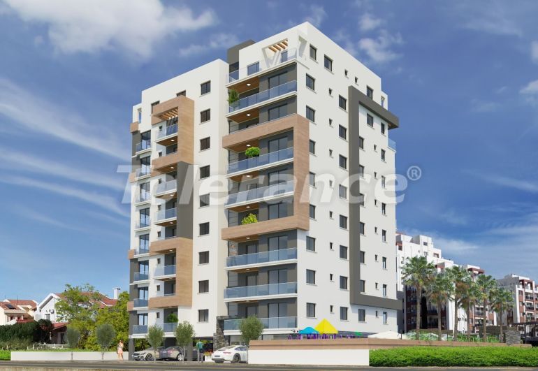 Appartement in Famagusta, Noord-Cyprus zeezicht - onroerend goed kopen in Turkije - 72509