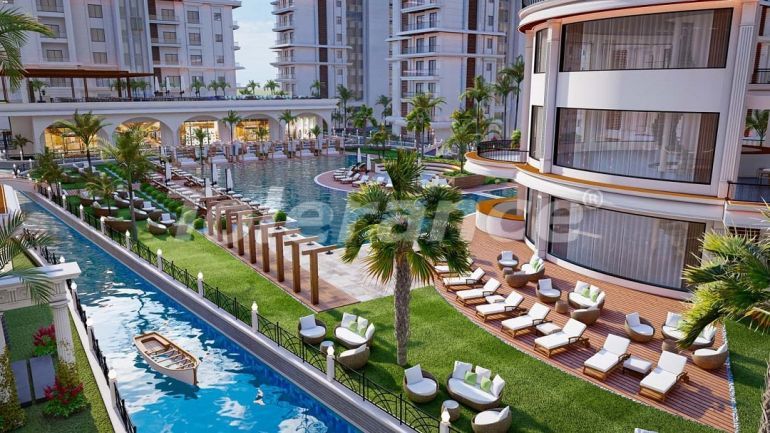 Appartement van de ontwikkelaar in Famagusta, Noord-Cyprus zeezicht zwembad afbetaling - onroerend goed kopen in Turkije - 73124