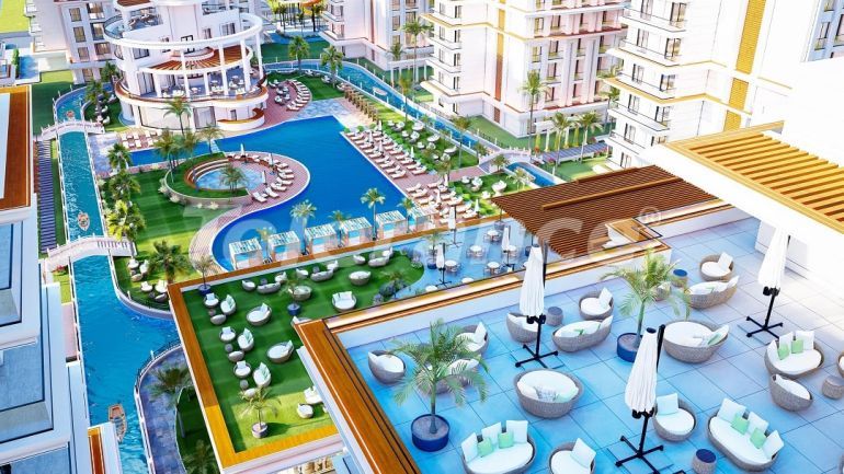 Appartement van de ontwikkelaar in Famagusta, Noord-Cyprus afbetaling - 73177 Appartement van de ontwikkelaar in Famagusta, Noord-Cyprus afbetaling - onroerend goed kopen in Turkije - 73177