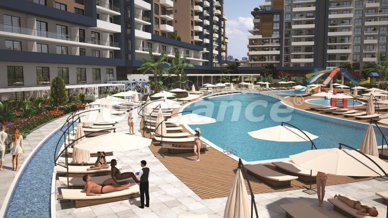 Apartment from the developer in Famagusta, Northern Cyprus with sea view with pool with installment - 74488 Apartment from the developer in Famagusta, Northern Cyprus with sea view with pool with installment - buy realty in Turkey - 74488