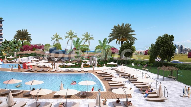 Apartment from the developer in Famagusta, Northern Cyprus with sea view with pool with installment - 74490 Apartment from the developer in Famagusta, Northern Cyprus with sea view with pool with installment - buy realty in Turkey - 74490