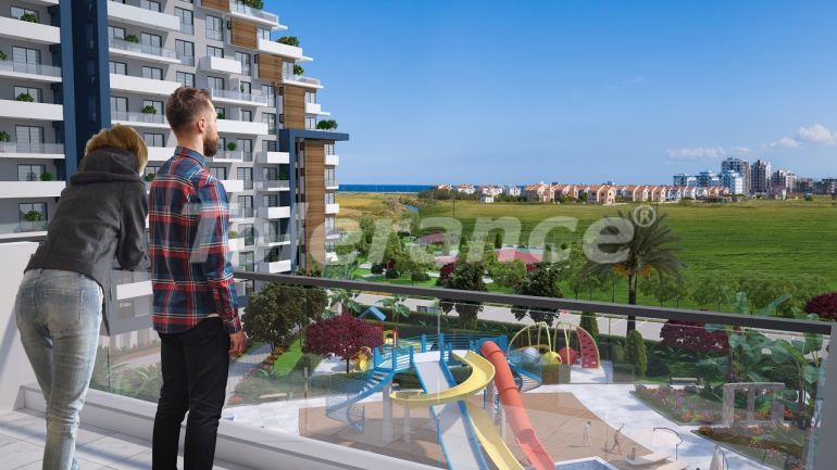 Apartment from the developer in Famagusta, Northern Cyprus with sea view with pool with installment - 74507 Apartment from the developer in Famagusta, Northern Cyprus with sea view with pool with installment - buy realty in Turkey - 74507