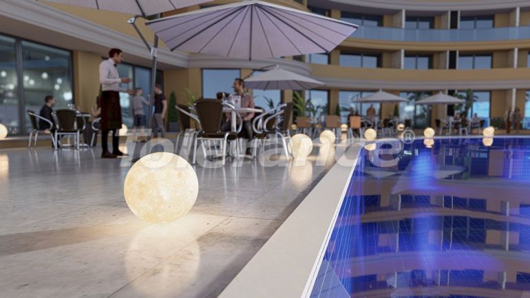 آپارتمان که در فاماقوستا, قبرس شمالی منظره دریا استخر اقساط - خرید ملک در ترکیه - 74813