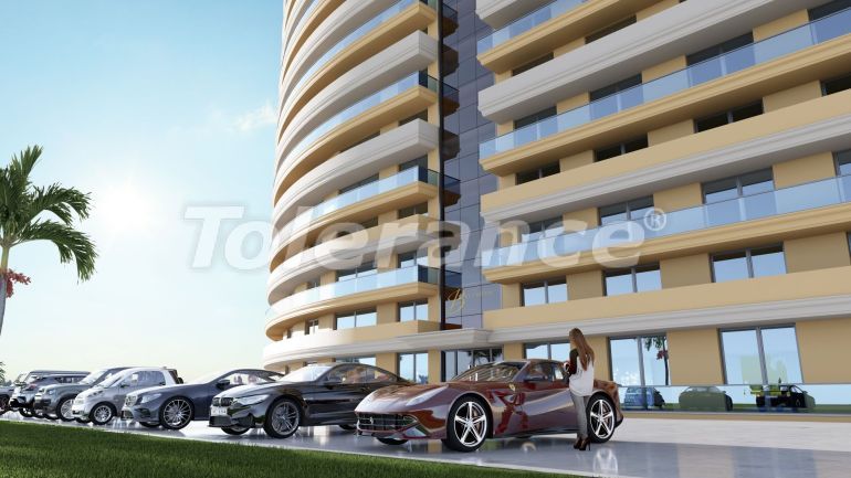 آپارتمان که در فاماقوستا, قبرس شمالی منظره دریا استخر اقساط - خرید ملک در ترکیه - 74814