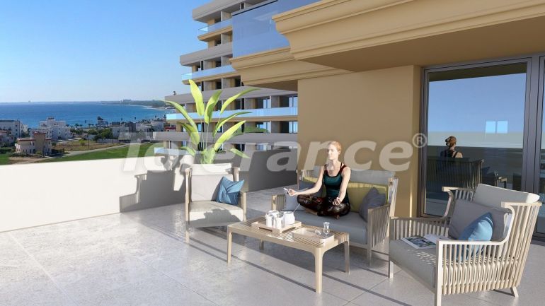 Appartement еn Famagusta, Chypre du Nord vue sur la mer piscine versement - acheter un bien immobilier en Turquie - 74850