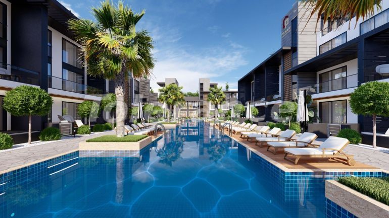 Apartment from the developer in Famagusta, Northern Cyprus with pool with installment - buy realty in Turkey - 74997