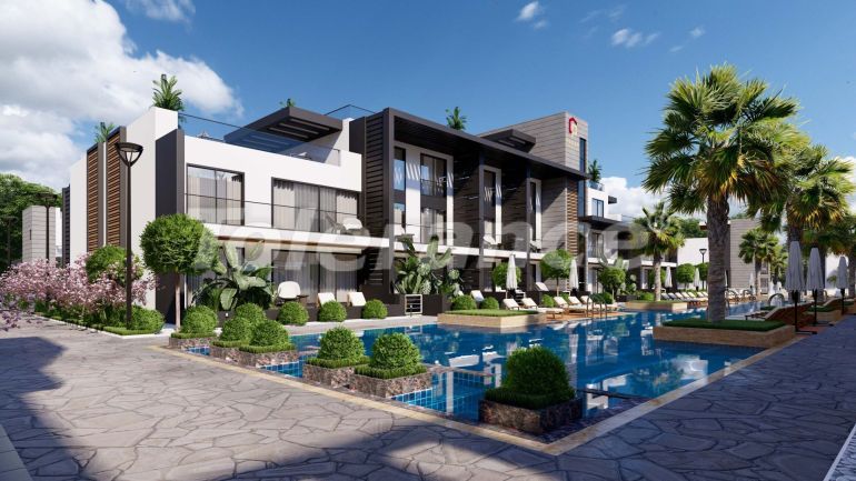 Apartment from the developer in Famagusta, Northern Cyprus with pool with installment - buy realty in Turkey - 75009