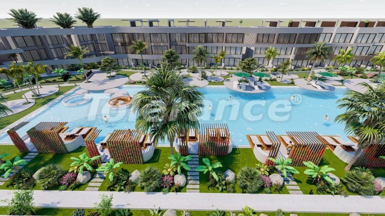 Apartment from the developer in Famagusta, Northern Cyprus with pool with installment - buy realty in Turkey - 75134