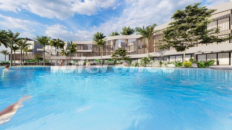 Apartment from the developer in Famagusta, Northern Cyprus with pool with installment - buy realty in Turkey - 75182
